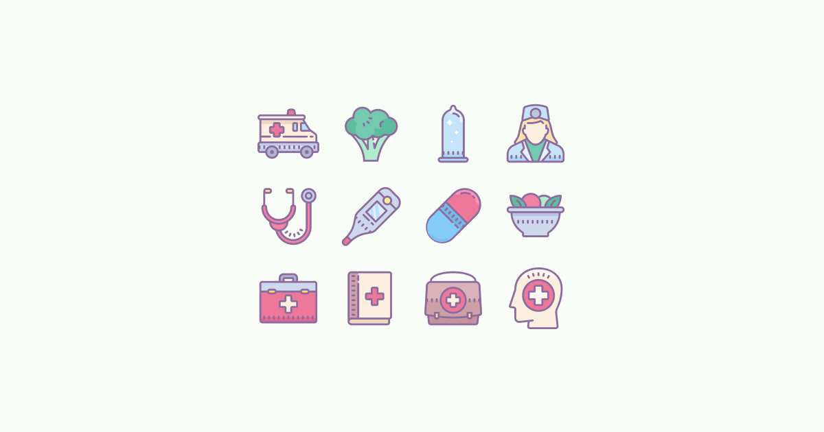 Clipart image of the medical tools